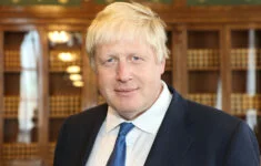 Bývalý britský premiér Boris Johnson