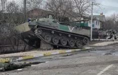 Bojové vozidlo BMD-4M armády Ruské federace.