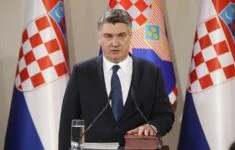 Chorvatský prezident Zoran Milanović