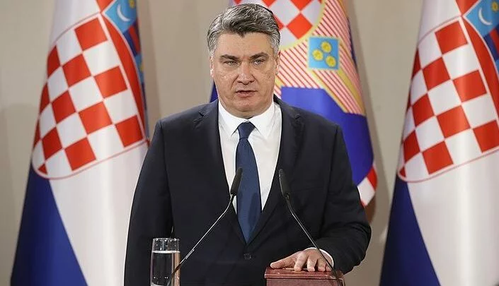 Chorvatský prezident Zoran Milanović