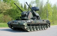 Z Německa přijely na Ukrajinu další kusy protiletadlového systému Gepard.