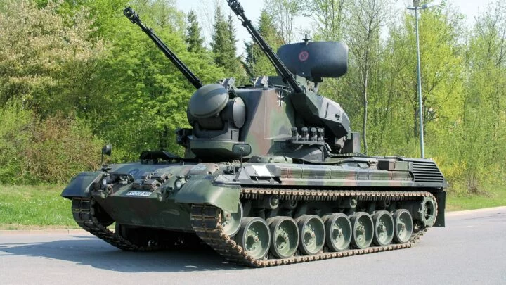 Z Německa přijely na Ukrajinu další kusy protiletadlového systému Gepard.