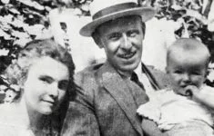Vančura se svou ženou Ludmilou, rok 1923