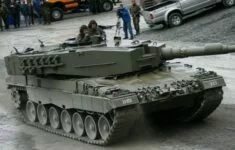 Německý tank Leopard 2A4 má ve své výzbroji například i neutrální Rakousko.