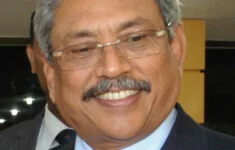 Srílanský prezident Gotabaja Radžapaksa 