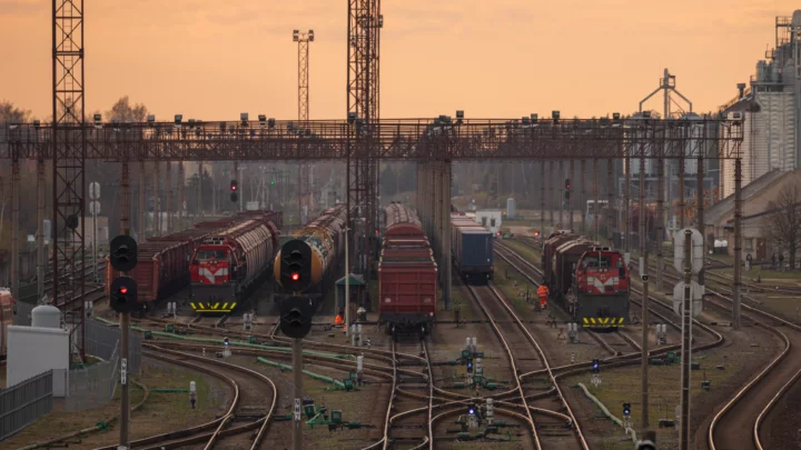 Železnice v Litvě (ilustrační foto)
