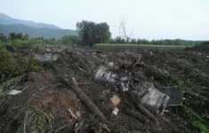 Ukrajinské letadlo havaroval asi 40 kilometrů od města Kavala