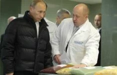 Jevgenij Prigožin s Vladimirem Putinem