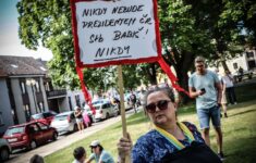 Protest proti Babišovi na jihu Čech