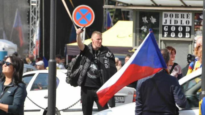 Protest s názvem Česká republika na 1. místě na Václavském náměstí. / Ilustrační foto