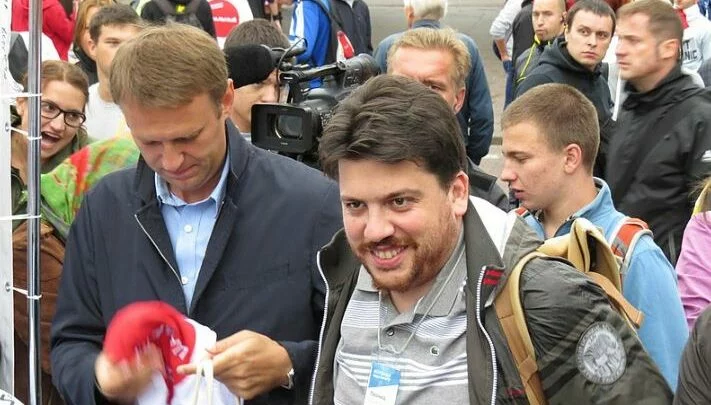 Leonid Volkov a Alexej Navalnyj