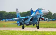Ukrajinský Suchoj Su-27UB 