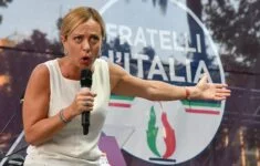 Předsedkyně strany Bratři Itálie Giorgia Meloniová