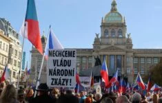Demonstrace na Václavském náměstí, 28. října 2022