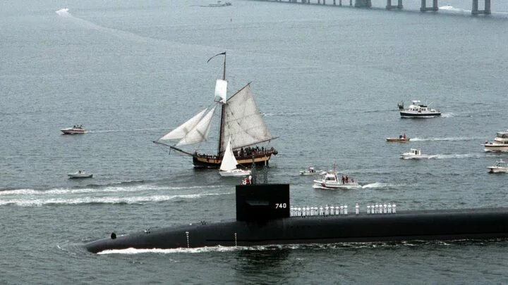 Americká jaderná ponorka USS Rhode Island