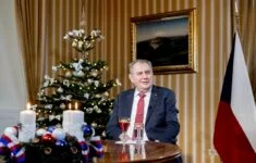 Prezident Miloš Zeman během svého posledního vánočního poselství.