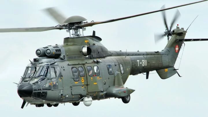 Vrtulník Super Puma, ilustrační snímek