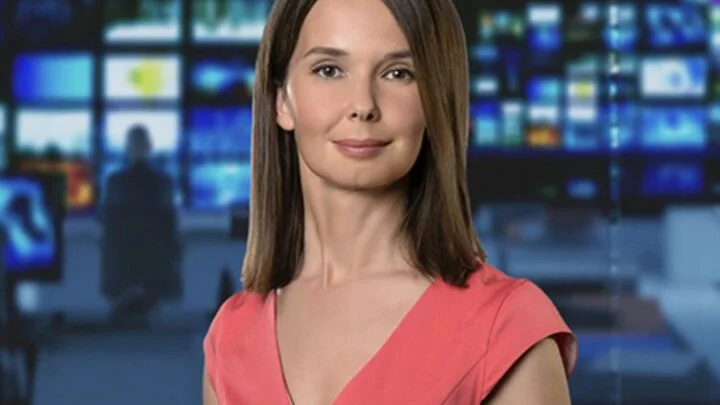 Zpravodajka ruské televize Olga Zenkova