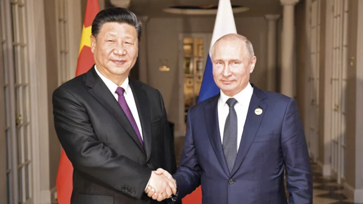 Vladimir Putin a Si Ťin-pching / Ilustrační foto
