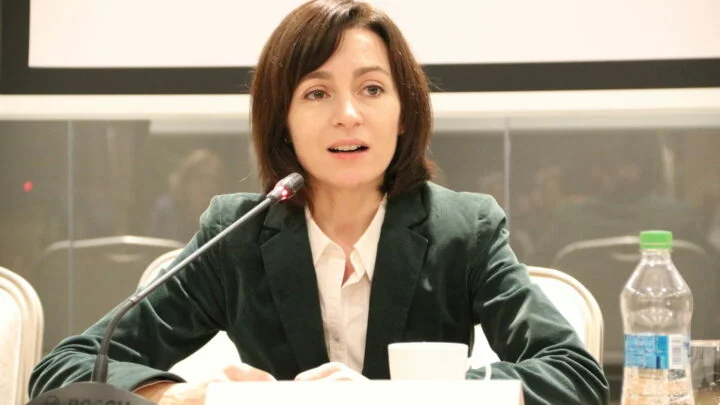 Moldavská prezidentka Maia Sanduová