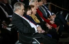 Bývalý prezident Miloš Zeman na inauguraci nového prezidenta Petra Pavla (9. 3. 2023)