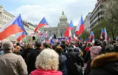 Fanoušci Ruska se sešli na demonstraci