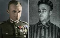 Polský odbojář Witold Pilecki jako voják a vězeň koncentračního tábora.