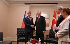 Andrej Babiš a znovuzvolený turecký prezident Recep Tayyip Erdoğan
