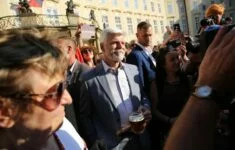 Prezident Petr Pavel na sousedské slavnosti na Pražském hradě