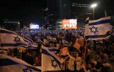 Demonstrace v Izraeli (ilustrační foto).