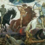 Čtyři apokalyptičtí jezdci – olejomalba ruského výtvarníka Viktora Vasněcova (1887).
