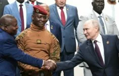 Putin na summitu Rusko - Afrika.