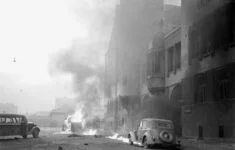 Následky bombardování v Helsinkách během zimní války, listopad 1939