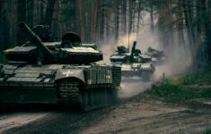 Ukrajinské tanky. Ilustrační foto