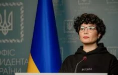Ukrajinská aktivistka, politička a zástupkyně prezidenta Ukrajiny v Autonomní republice Krym Tamila Taševová.