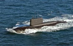 Ruská ponorka. Ilustrační foto