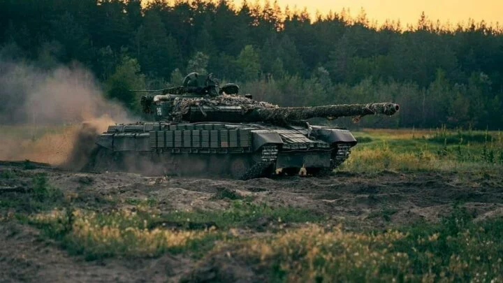 Ukrajinský tank (ilustrační foto).