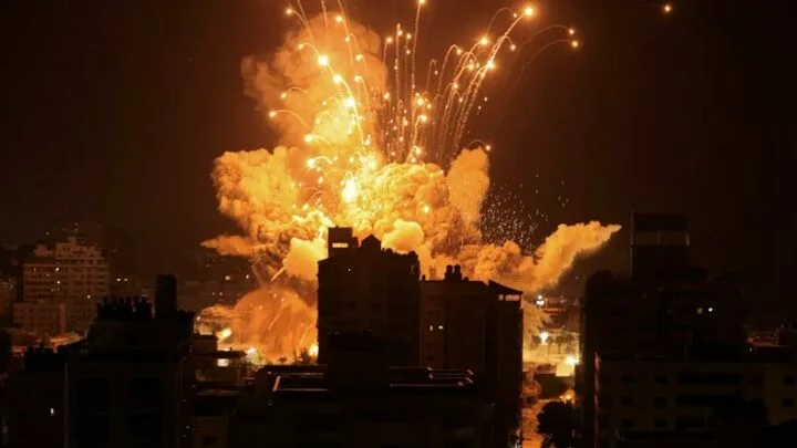 Zásah izraelské armády v Gaze. Ilustrační foto