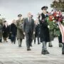 Prezident Petr Pavel při výročí 105 let od vzniku Československa u Národního památníku v Praze na Vítkově
