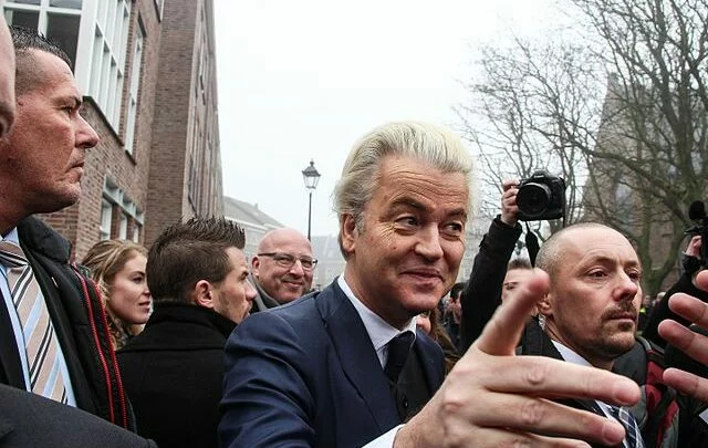 Lídr Strany pro svobodu Geert Wilders