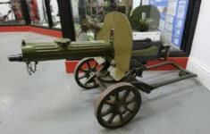 Těžký kulomet Maxim, kus vyrobený v roce 1910