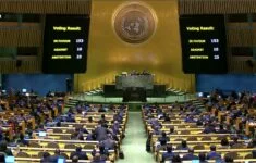 Výsledky hlasování Valného shromáždění OSN