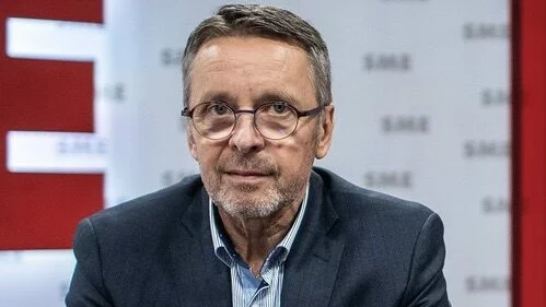 Někdejší slovenský ministr financí a nyní člen poradního orgánu Národní rady obnovy Ukrajiny prezidenta Volodymyra Zelenského Ivan Mikloš.