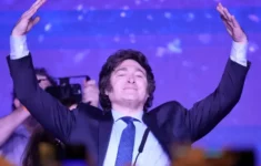 Nový argentinský prezident Javier Milei.