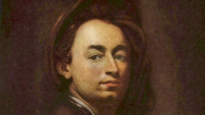 Autoportrét malíře Petra Brandla z roku 1700.