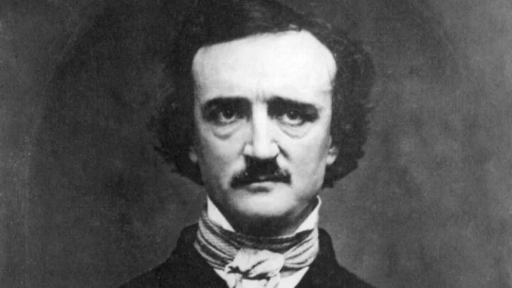 Edgar Allan Poe na fotografii z roku 1848, rok před svou smrtí.
