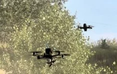 Drony v akci, ilustrační foto