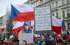 Demonstrace pořádaná stranou PRO Jindřicha Rajchla, 23. března 2024