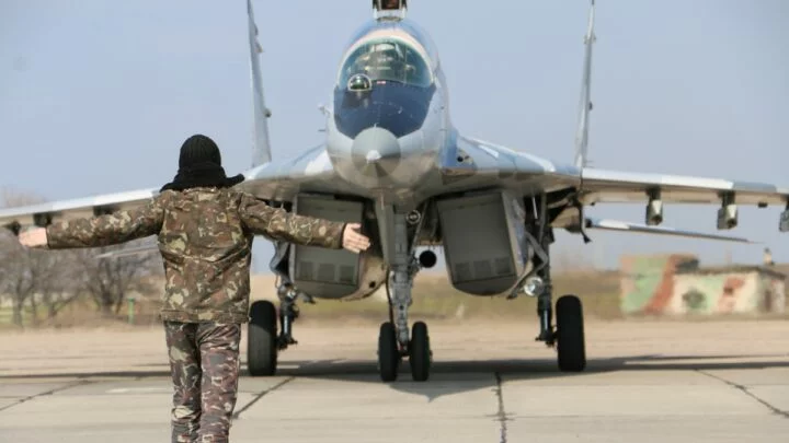 Ukrajinský MiG-29 (Ilustrační foto)