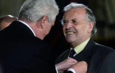 Karel Srp a Miloš Zeman